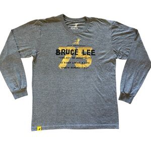 Bruce Lee 75th Anniversary Immortality Long Sleeve T-shirt Limited Edition L